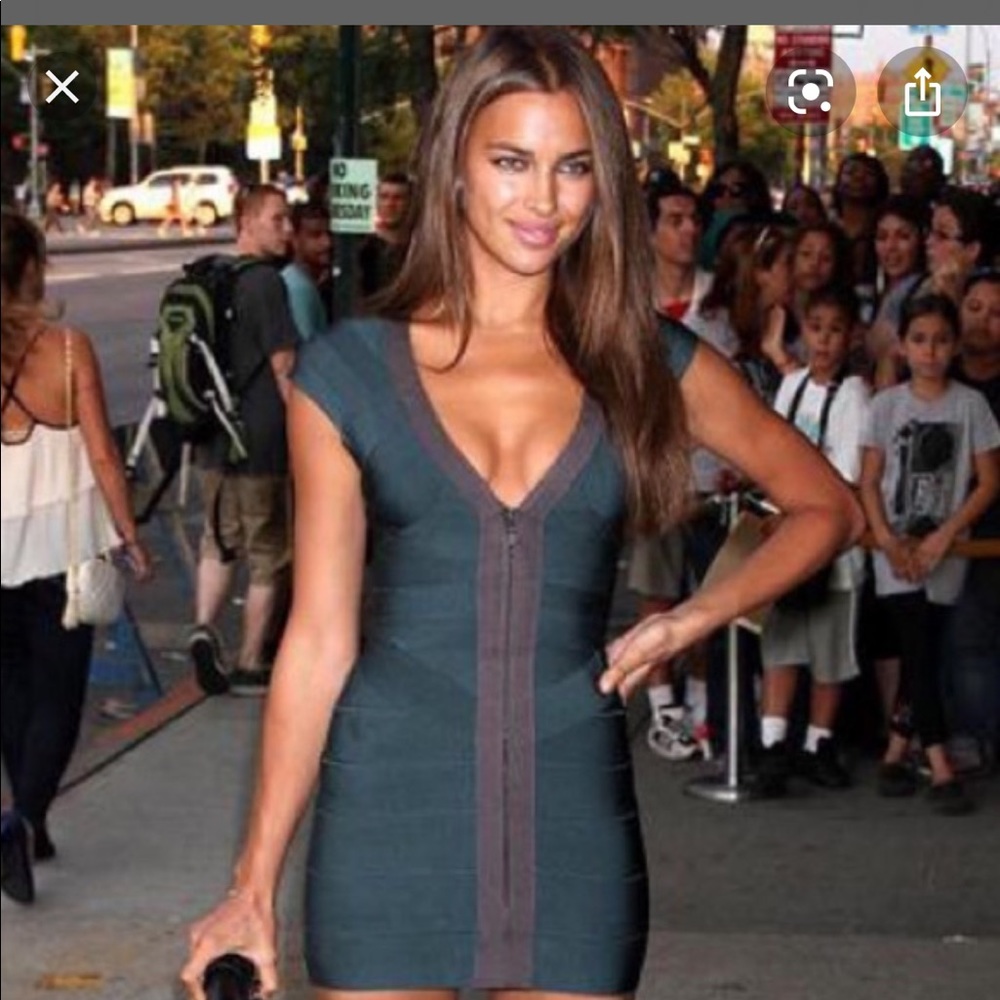 Herve leger style bandage dress